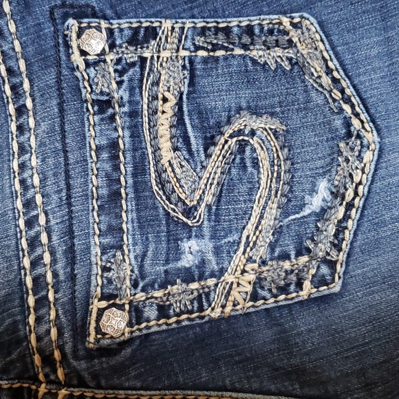 Silver denim jeans - Picture 9 of 11